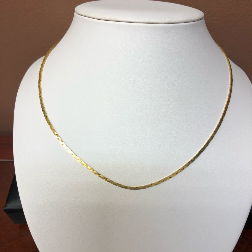 Gold Tone Fashion Necklace